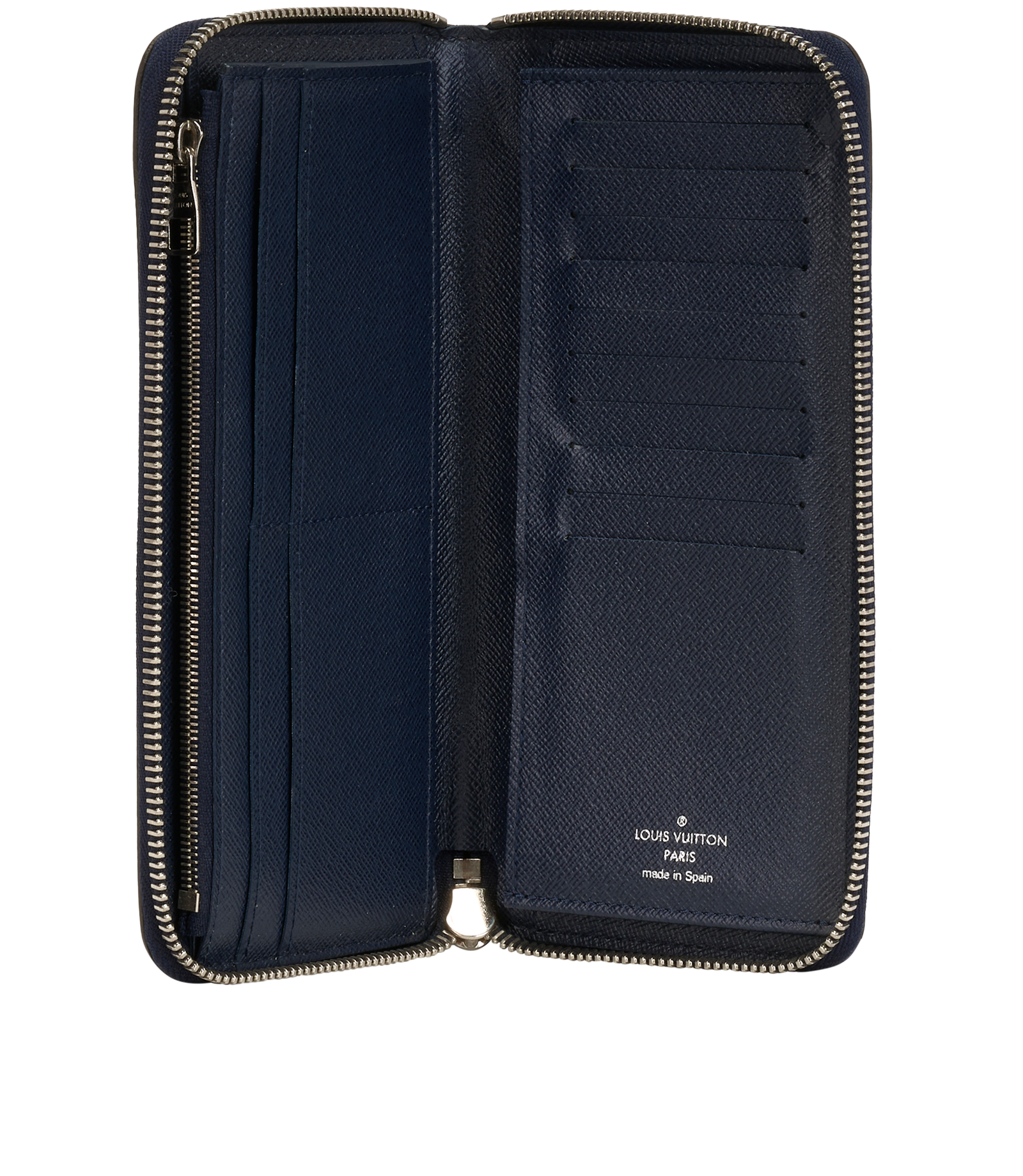 Louis Vuitton Vertical Long Wallet, &pound;250, Accessories, Navy, Leather, Other view